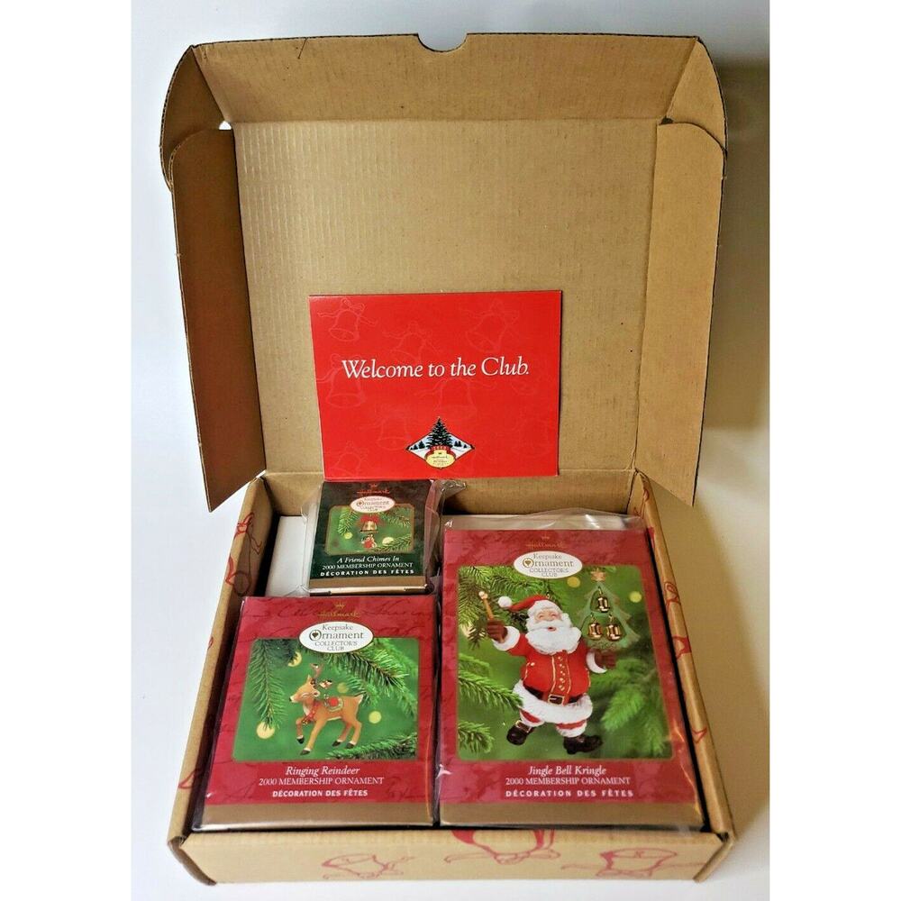 2000 Hallmark‎ Keepsake Collectors Club Membership Kit New U54/2000